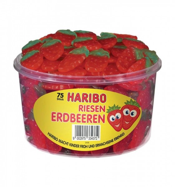 Haribo Riesen Erdbeeren (1200 g)