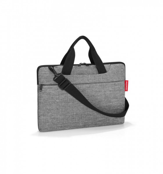 Reisenthel Notebooktasche Netbookbag Twist Silver 15.6 "